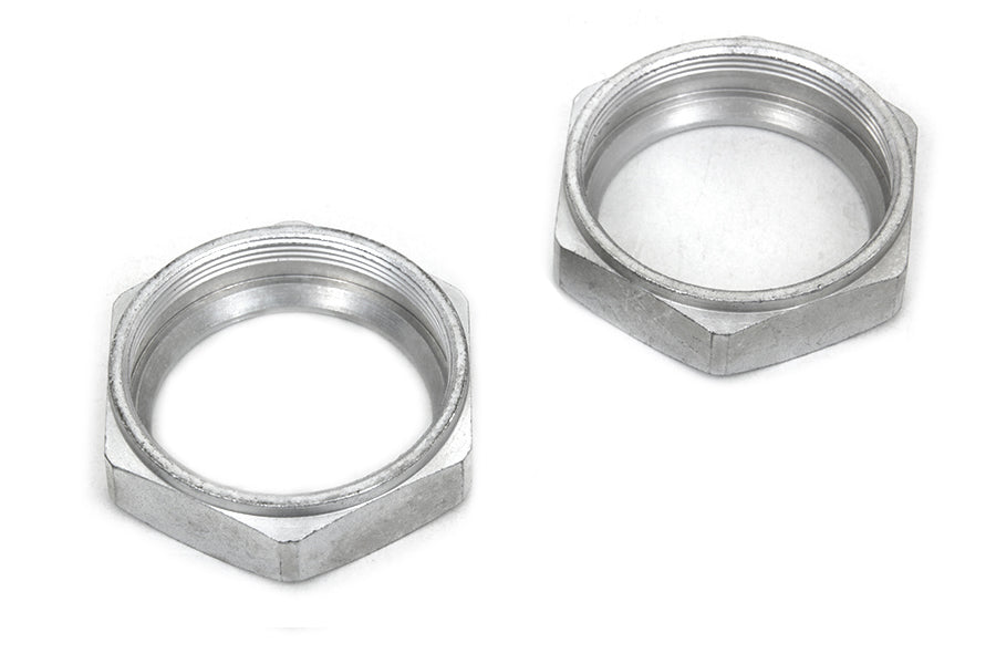 HARLEY Cadmium Manifold Nuts Fits 1937-1948 UL,   1930-1936 VL,   1936-1939 EL,   1932-1936 R,   194