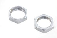 HARLEY Chrome Intake Manifold Nuts Fits 1937-1948 UL,   1930-1936 VL,   1932-1936 R,   1940-1946 WLD