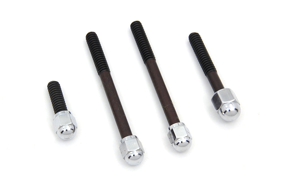 HARLEY Chrome Acorn Dash Cover Screw Fits 1977-1984 FXS,