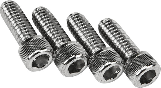 HARLEY HARDDRIVE ALLEN BOLTS CHROME 4/PK FOR HANDLEBAR CLAMP  57-0023-4