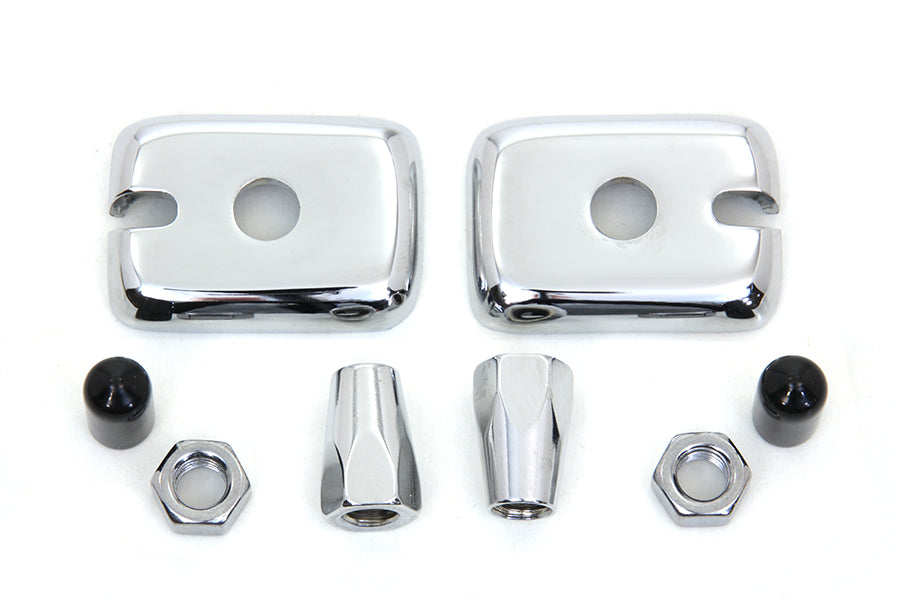HARLEY Swingarm End Caps and Nuts Fits 1973-1984 FL,   1979-UP XL,   1973-1984 FX,