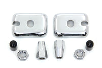 HARLEY Swingarm End Caps and Nuts Fits 1973-1984 FL,   1979-UP XL,   1973-1984 FX,