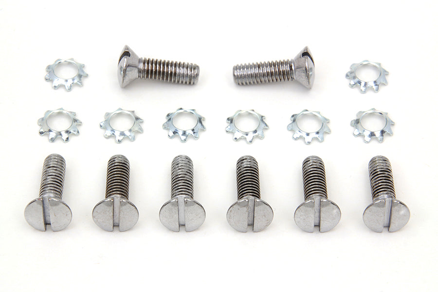 HARLEY Chrome Tappet Block Screw Fits 1937-1952 WL,   1937-1973 G,   1936-1952 EL,   1941-1953 FL,