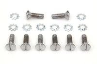 HARLEY Chrome Tappet Block Screw Fits 1937-1952 WL,   1937-1973 G,   1936-1952 EL,   1941-1953 FL,
