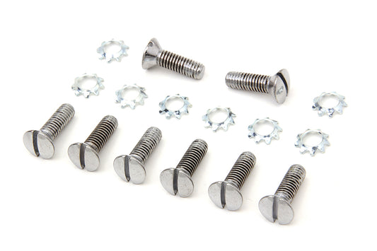 HARLEY Chrome Tappet Block Screw Fits 1937-1952 WL,   1937-1973 G,   1936-1952 EL,   1941-1953 FL,