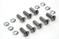 HARLEY Cadmium Tappet Block Screw Fits 1937-1952 WL,   1937-1973 G,   1936-1952 EL,   1941-1953 FL,