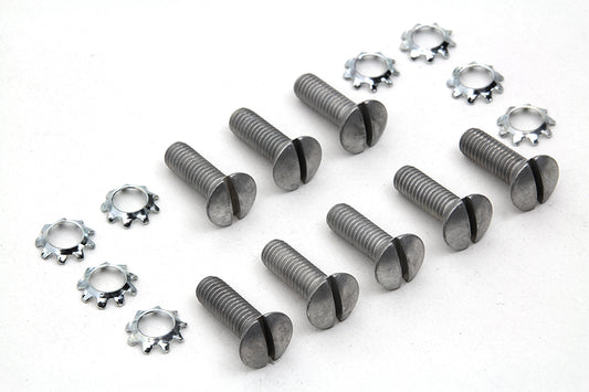HARLEY Cadmium Tappet Block Screw Fits 1937-1952 WL,   1937-1973 G,   1936-1952 EL,   1941-1953 FL,