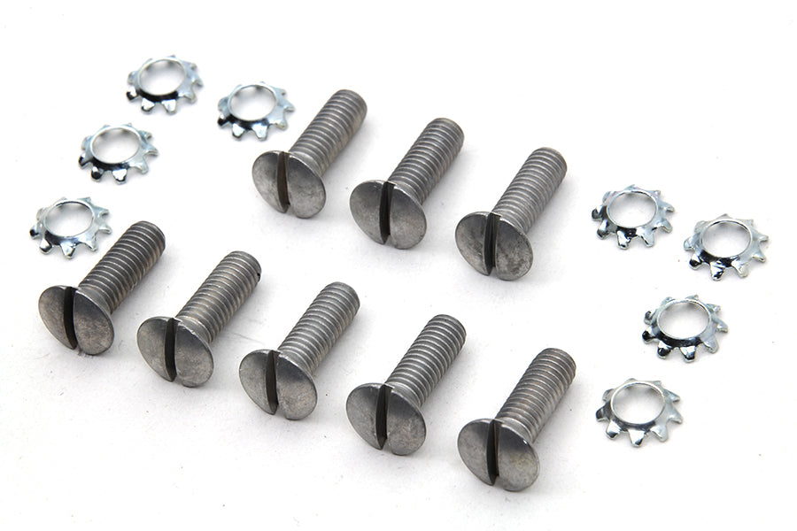 HARLEY Cadmium Tappet Block Screw Fits 1937-1952 WL,   1937-1973 G,   1936-1952 EL,   1941-1953 FL,
