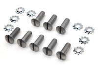 HARLEY Cadmium Tappet Block Screw Fits 1937-1952 WL,   1937-1973 G,   1936-1952 EL,   1941-1953 FL,