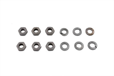 HARLEY Chrome Stock Oil Pump Nut HD Thread Fits 1937-1948 UL,   1941-1948 FL,