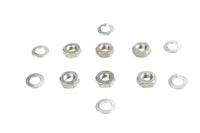 HARLEY Cadmium Standard Oil Pump Nuts Fits 1937-1948 UL,   1941-1948 FL,