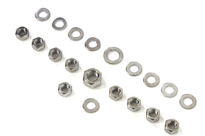 HARLEY Chrome Transmission Side Cover Kit Fits 1936-1940 EL,   1937-1948 UL,   1941-1984 FL,   1971-
