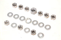HARLEY Cadmium Transmission Side Cover Kit Fits 1936-1940 EL,   1941-1984 FL,   1971-1984 FX,