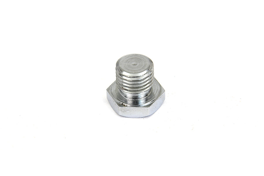 HARLEY Chrome Motor Case Drain/Oil Pump Body Plug Fits 1971-1984 FX, Oil pump 1968-1984 FL, Oil pump