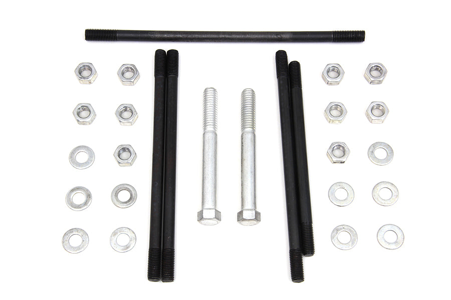 HARLEY Cadmium Motor Case Bolt Kit Stock Fits 1936-1939 UL,