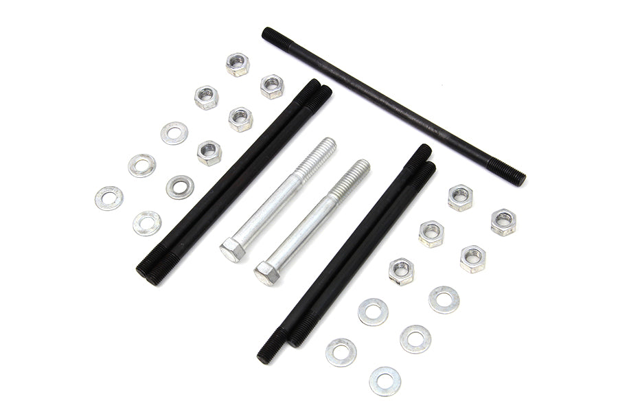 HARLEY Cadmium Motor Case Bolt Kit Stock Fits 1936-1939 UL,