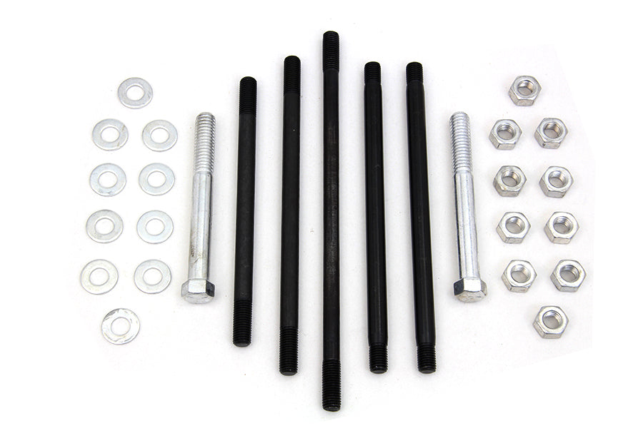 HARLEY Cadmium Motor Case Bolt Kit Stock Fits 1940-1948 UL,
