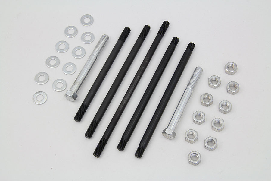 HARLEY Cadmium Motor Case Bolt Kit Stock Fits 1940-1948 UL,