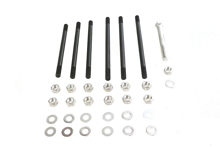 HARLEY Cadmium Stock Engine Case Bolt Kit Fits 1936-1939 EL,