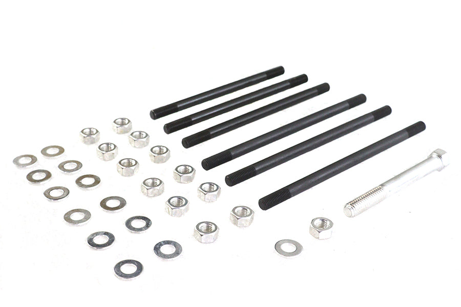 HARLEY Cadmium Stock Engine Case Bolt Kit Fits 1936-1939 EL,