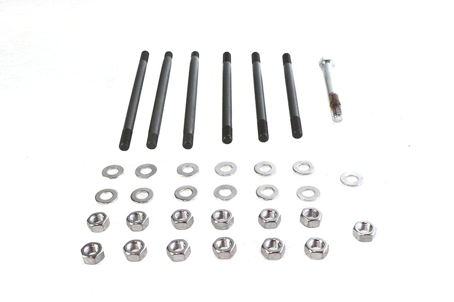 HARLEY Chrome Stock Engine Case Bolt Kit Fits 1940-1947 FL,