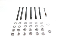 HARLEY Chrome Stock Engine Case Bolt Kit Fits 1940-1947 FL,