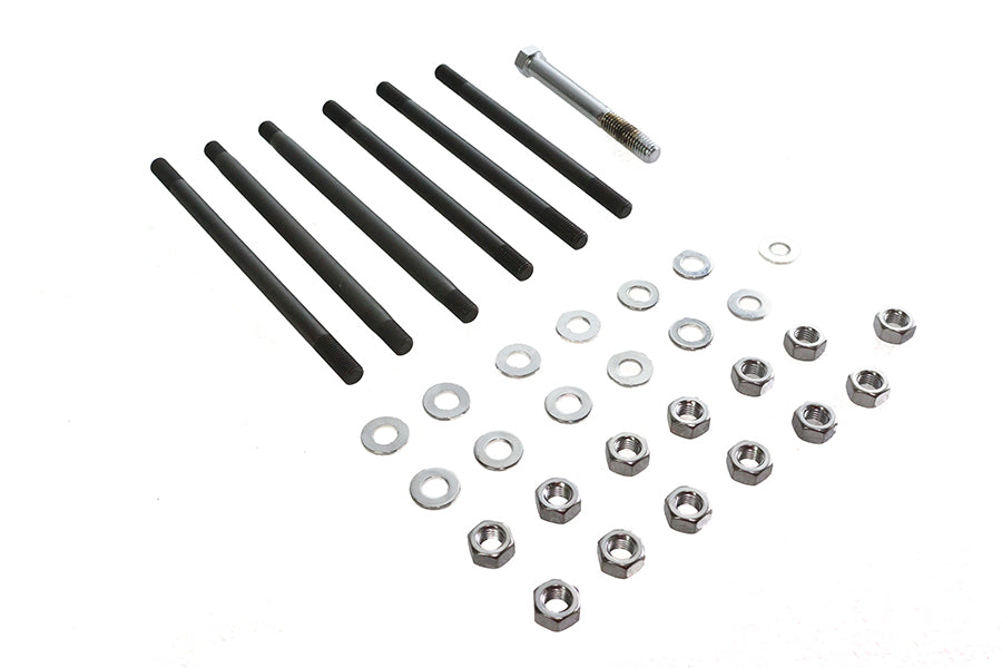 HARLEY Chrome Stock Engine Case Bolt Kit Fits 1940-1947 FL,