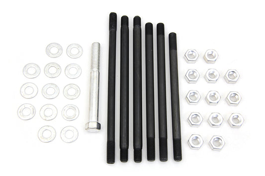 HARLEY Cadmium Stock Engine Case Bolt Kit Fits 1940-1947 FL,
