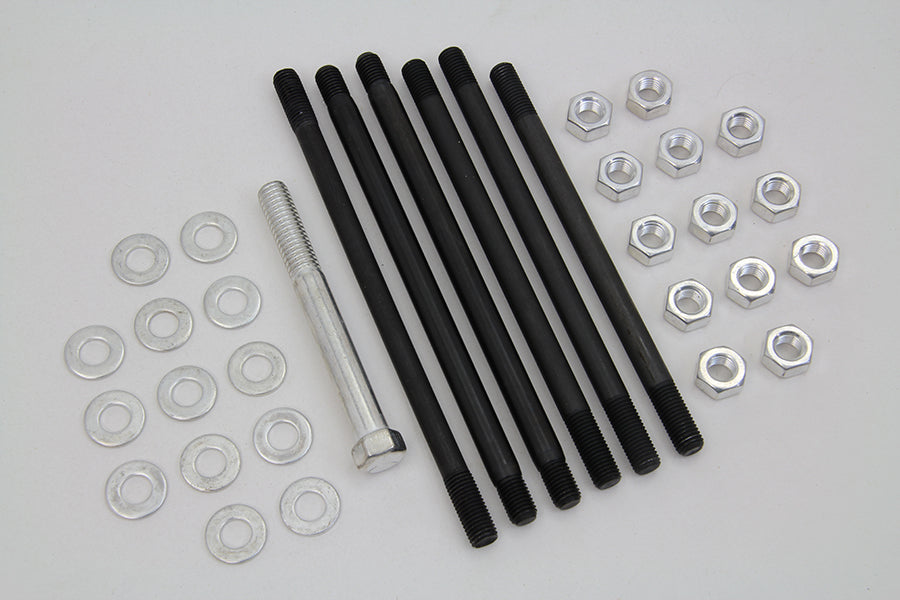 HARLEY Cadmium Stock Engine Case Bolt Kit Fits 1940-1947 FL,