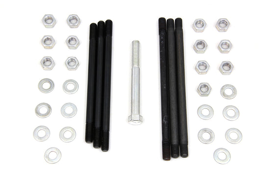 HARLEY Cadmium Stock Engine Case Bolt Kit Fits 1948-1964 FL,
