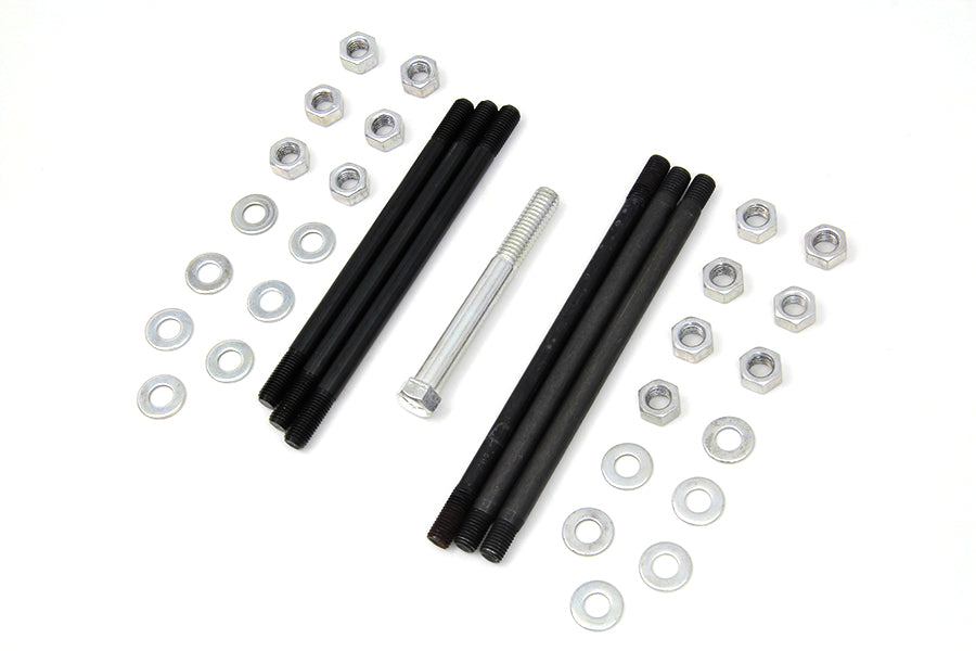 HARLEY Cadmium Stock Engine Case Bolt Kit Fits 1948-1964 FL,