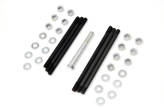 HARLEY Cadmium Stock Engine Case Bolt Kit Fits 1948-1964 FL,
