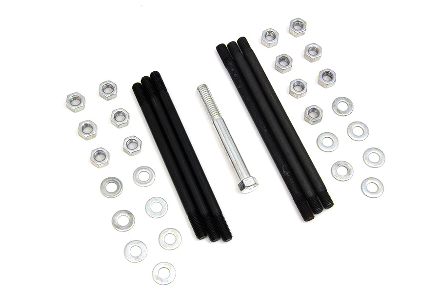 HARLEY Cadmium Stock Engine Case Bolt Kit Fits 1948-1964 FL,
