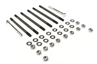 HARLEY Chrome Stock Engine Case Bolt Kit Fits 1979-1984 FL,   1979-1984 FX,   1984-1995 FXST,   1991