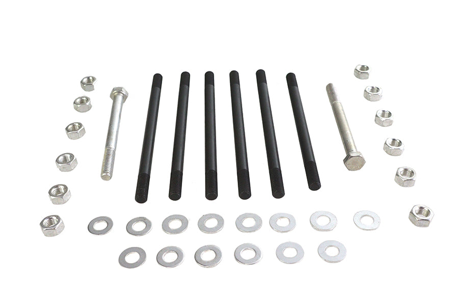 HARLEY Cadmium Stock Engine Case Bolt Kit Fits 1979-1984 FL,   1979-1984 FX,   1984-1995 FXST,   199