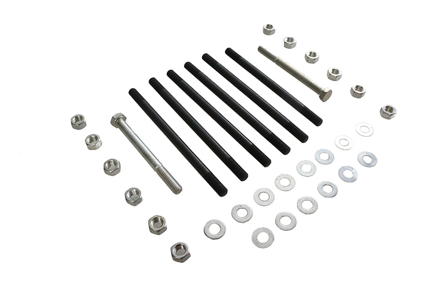 HARLEY Cadmium Stock Engine Case Bolt Kit Fits 1979-1984 FL,   1979-1984 FX,   1984-1995 FXST,   199