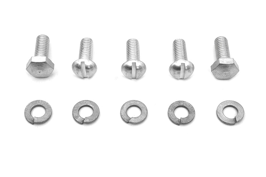 HARLEY Cadmium Circuit Breaker Screws Fits 1936-1940 EL,   1941-1965 FL,   1938-1948 UL,
