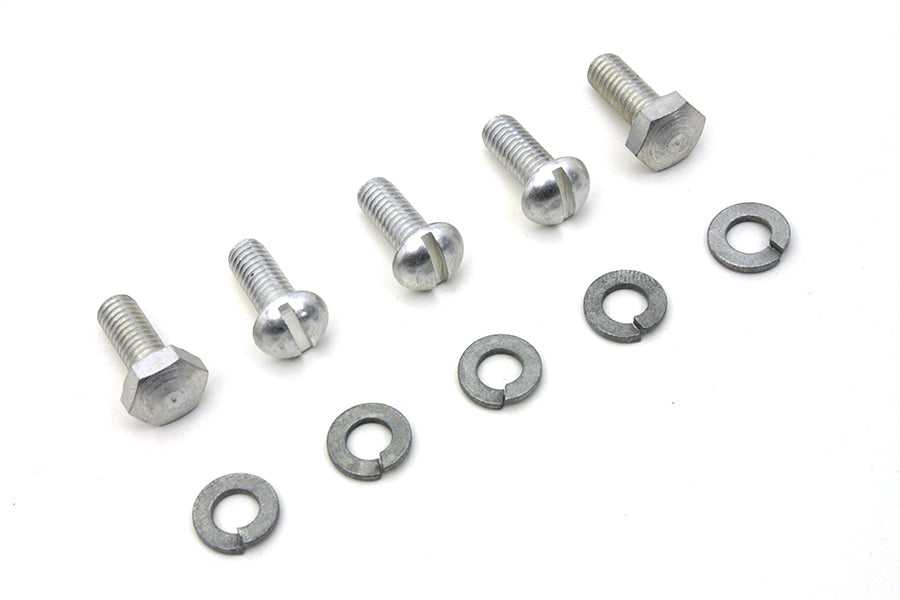 HARLEY Cadmium Circuit Breaker Screws Fits 1936-1940 EL,   1941-1965 FL,   1938-1948 UL,
