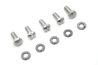 HARLEY Cadmium Circuit Breaker Screws Fits 1936-1940 EL,   1941-1965 FL,   1938-1948 UL,