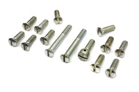 HARLEY Cadmium Transmission Top Cover Screw Kit Fits 1941-1978 FL,   1971-1978 FX,   1936-1940 EL,