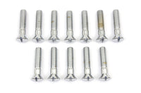 HARLEY Chrome Cam Cover Stock Slotted Screws Fits 1936-1940 EL,   1941-1969 FL,