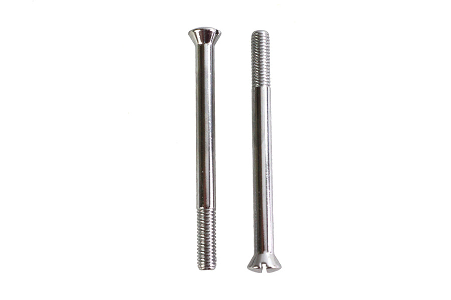 HARLEY Chrome Generator Mounting Screws Fits 1936-1940 EL,   1941-1957 FL,