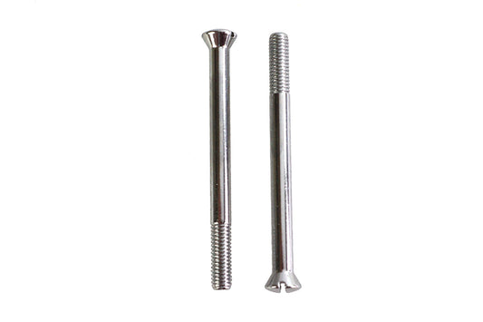 HARLEY Chrome Generator Mounting Screws Fits 1936-1940 EL,   1941-1957 FL,