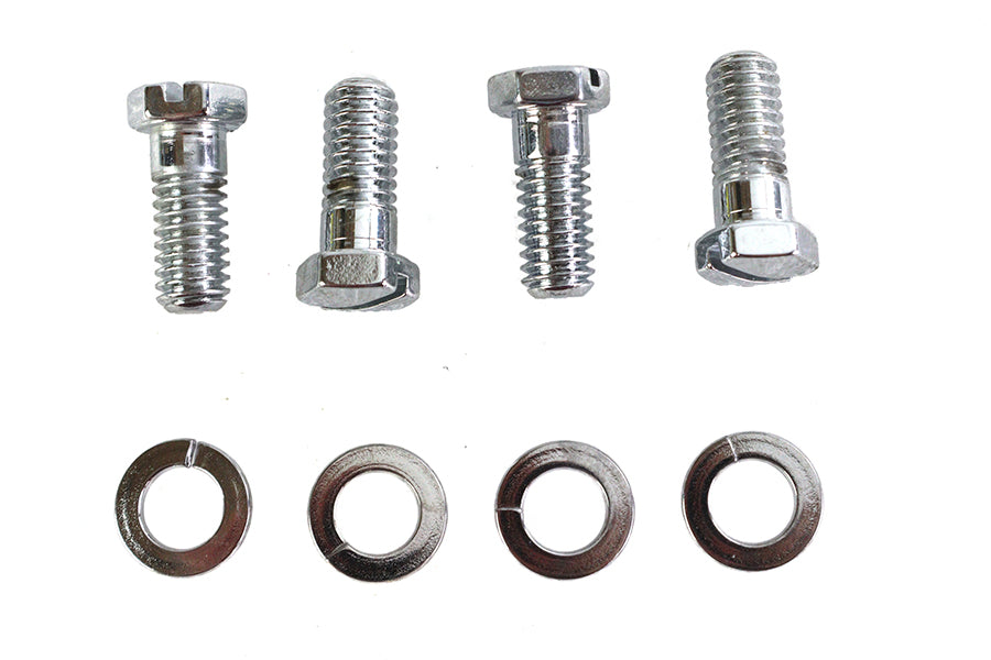 HARLEY Chrome Stock Carburetor Mount Screws Fits 1941-1965 FL,