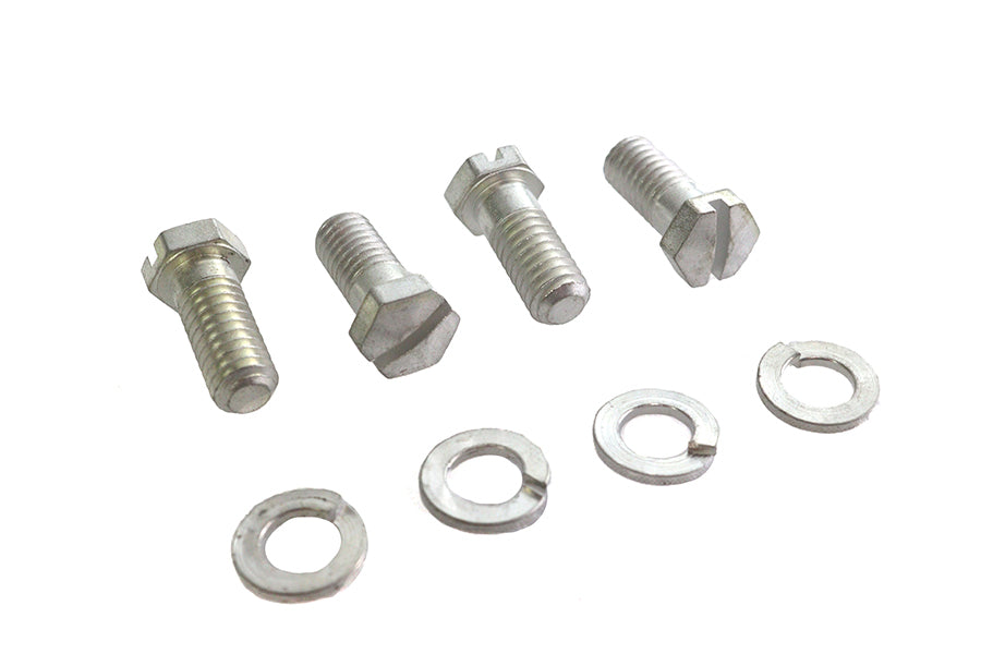 HARLEY Cadmium Stock Carburetor Mount Screws Fits 1941-1965 FL,