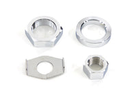 HARLEY Chrome Rear Axle Nut and Lock Kit Fits 1936-1940 EL,   1941-1972 FL,   1971-1972 FX,   1937-1