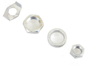 HARLEY Cadmium Rear Axle Nut and Lock Kit Fits 1936-1940 EL,   1941-1972 FL,   1971-1972 FX,   1937-