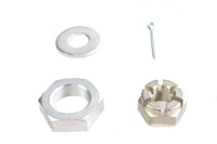 HARLEY Cadmium Front Axle Nut Kit Fits 1930-1971 G,   1936-1940 EL,   1937-1948 UL,   1941-1971 FL,