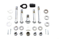 HARLEY Chrome Upper and Lower Motor Mount Bolt Kit Fits 1936-1940 EL,   1941-1969 FL,