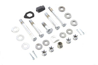 HARLEY Chrome Upper and Lower Motor Mount Bolt Kit Fits 1936-1940 EL,   1941-1969 FL,